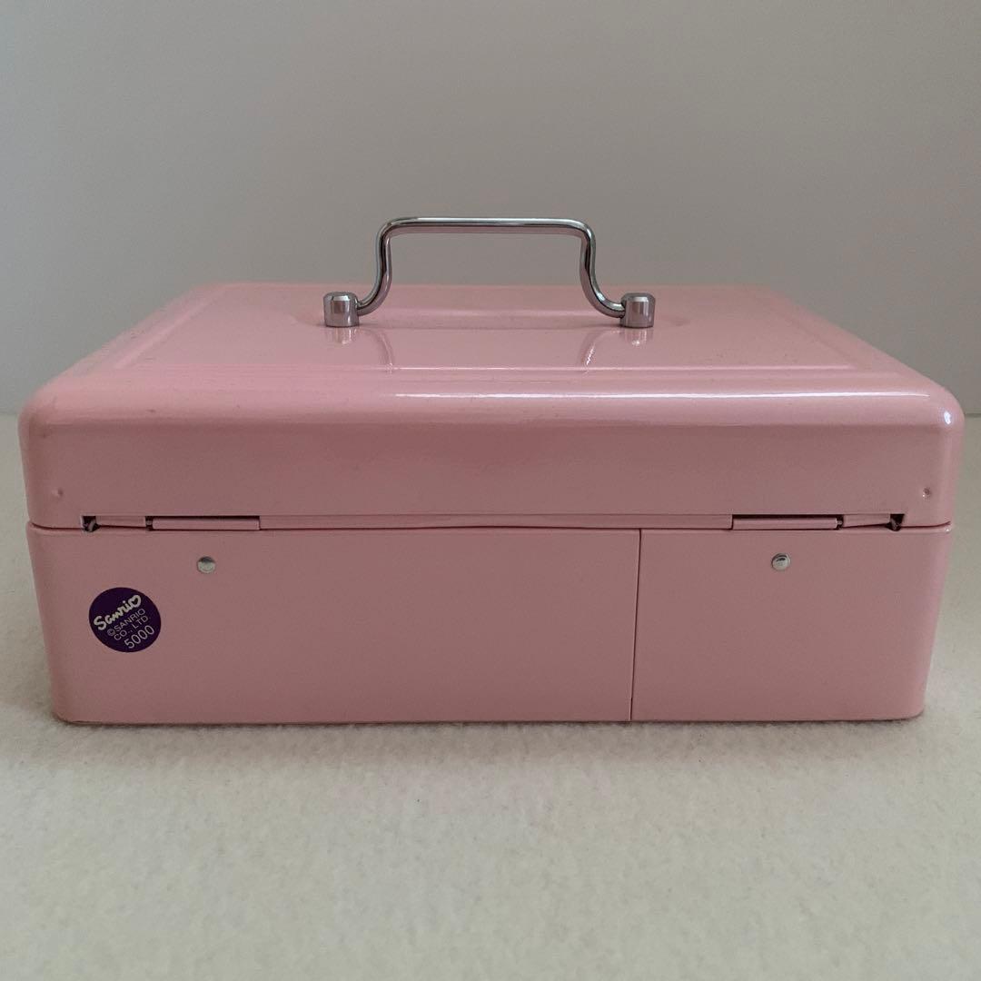 サンリオ♡エンジェルキティ 手提げ金庫 ダイヤル式 鍵付 ハローキティ