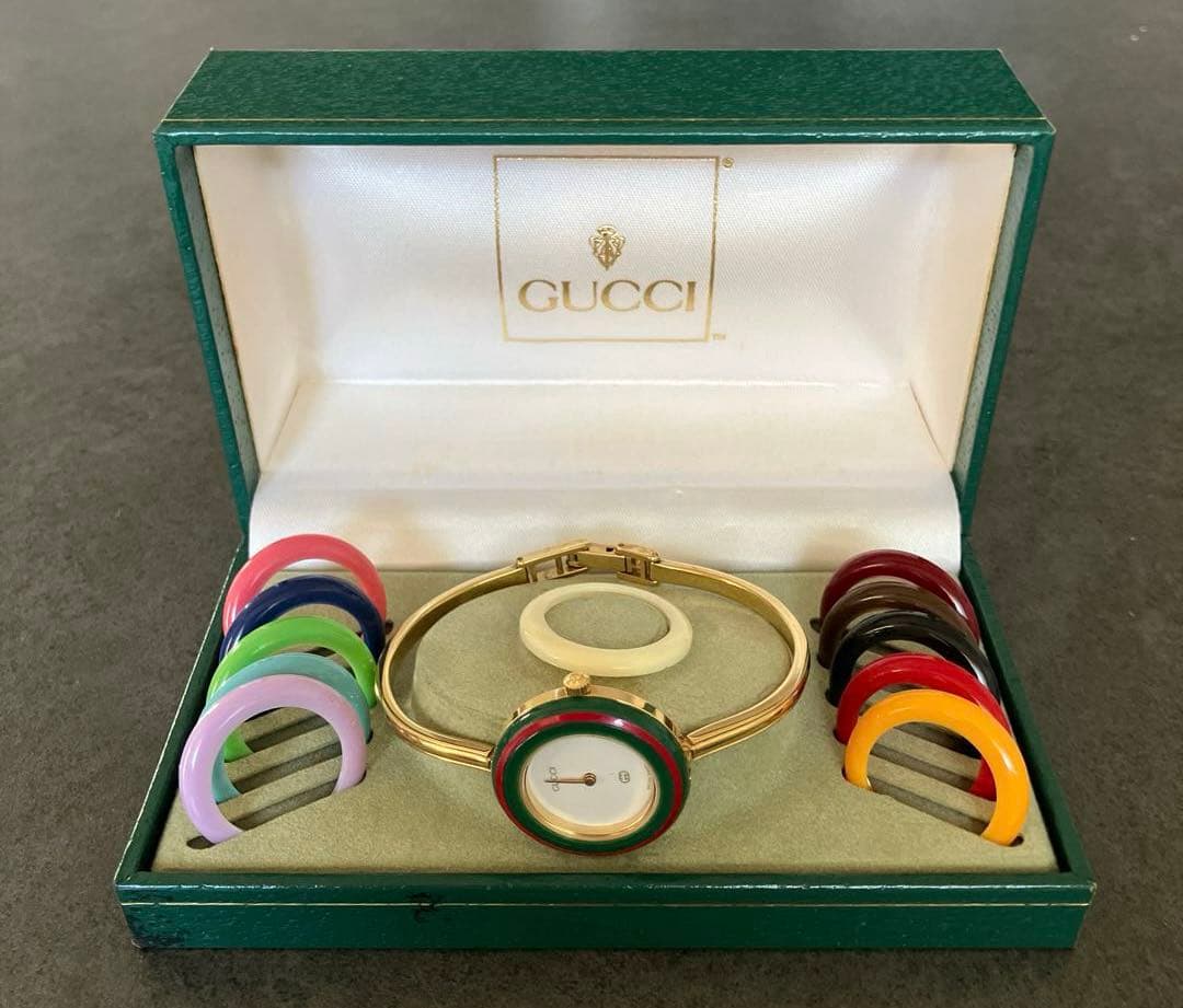 訳あり　GUCCI 時計　チェンジベゼル