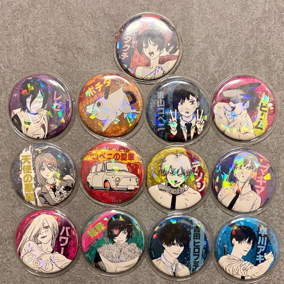 チェンソーマン オールスター缶バッジ　第一弾　ジャンプショップ　JCS限定 6/4・本日13:00～受注開始】 大人気!!「オールスター缶バッジ」に
