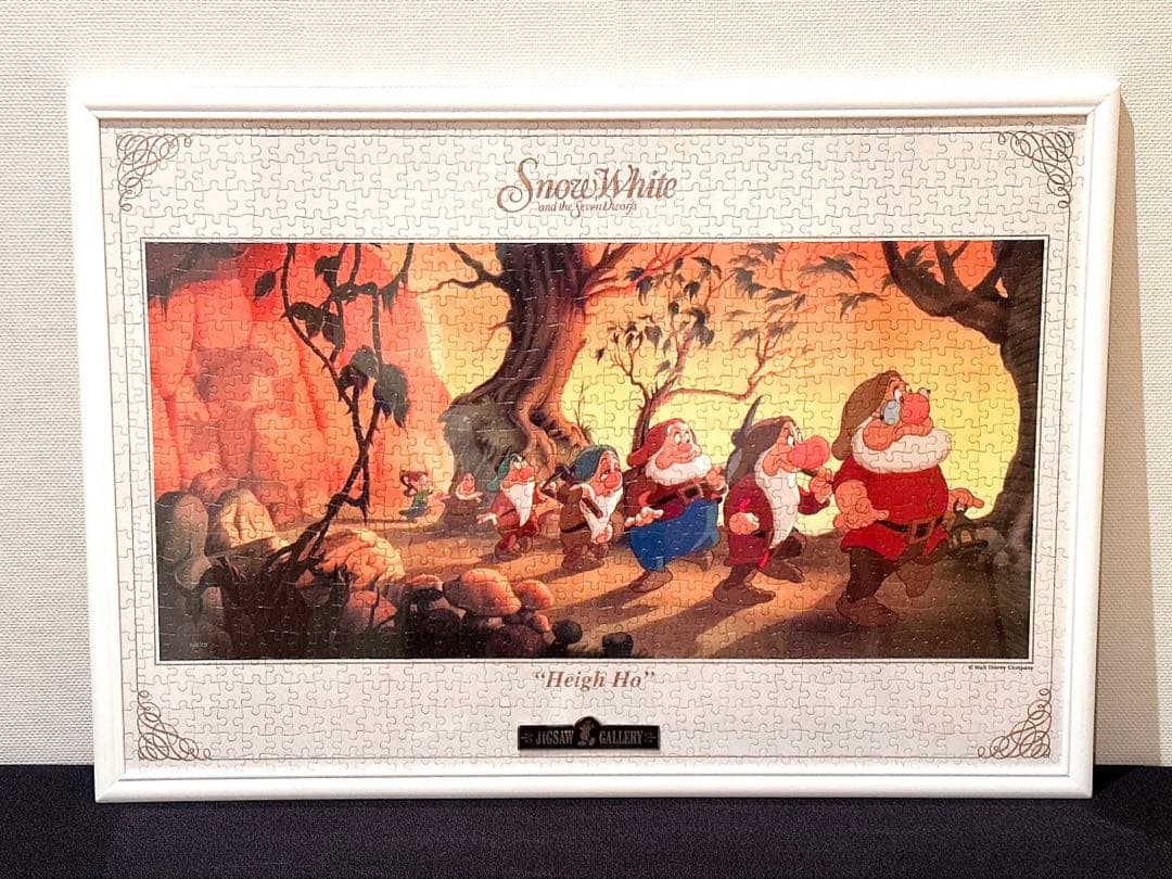 Disney 白雪姫 七人の小人 ジグソーパズル レア プレミア 額縁付き ディズニー白雪姫7人の小人ジグソーパズル｜Yahoo!フリマ（旧PayPay