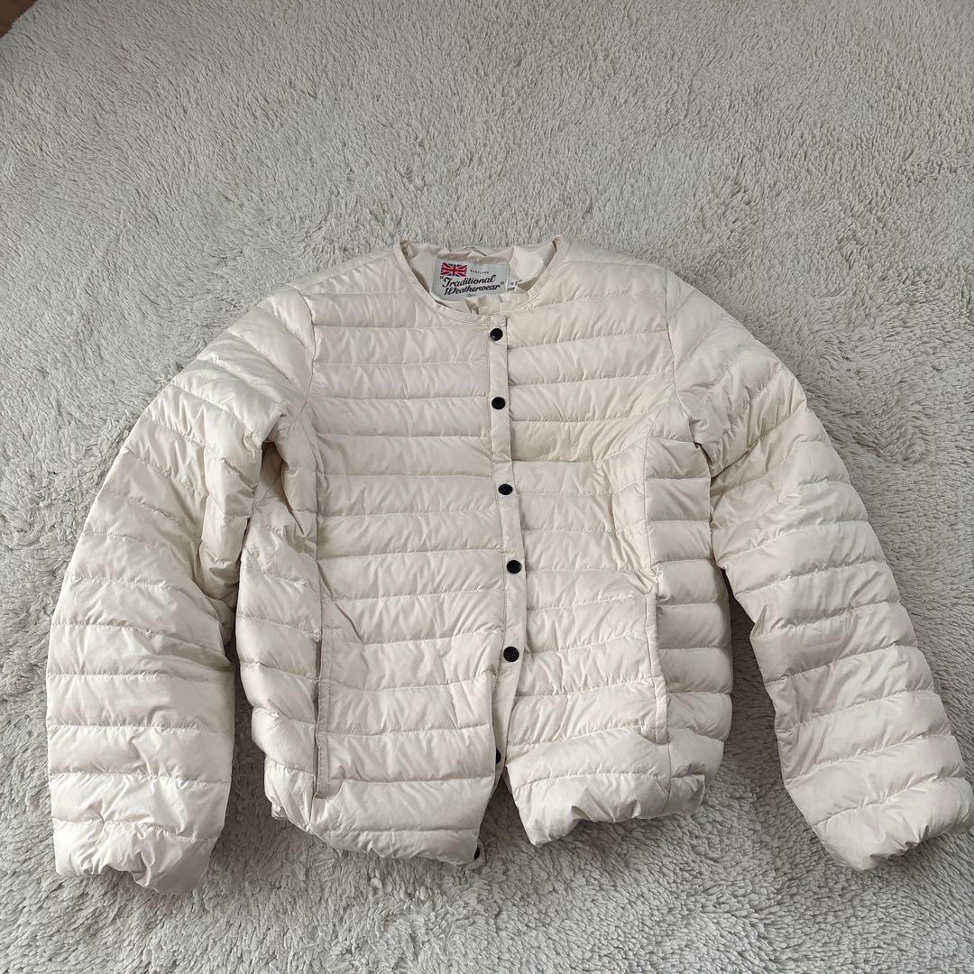 Traditional Weatherwear ダウンジャケット 36アイボリー