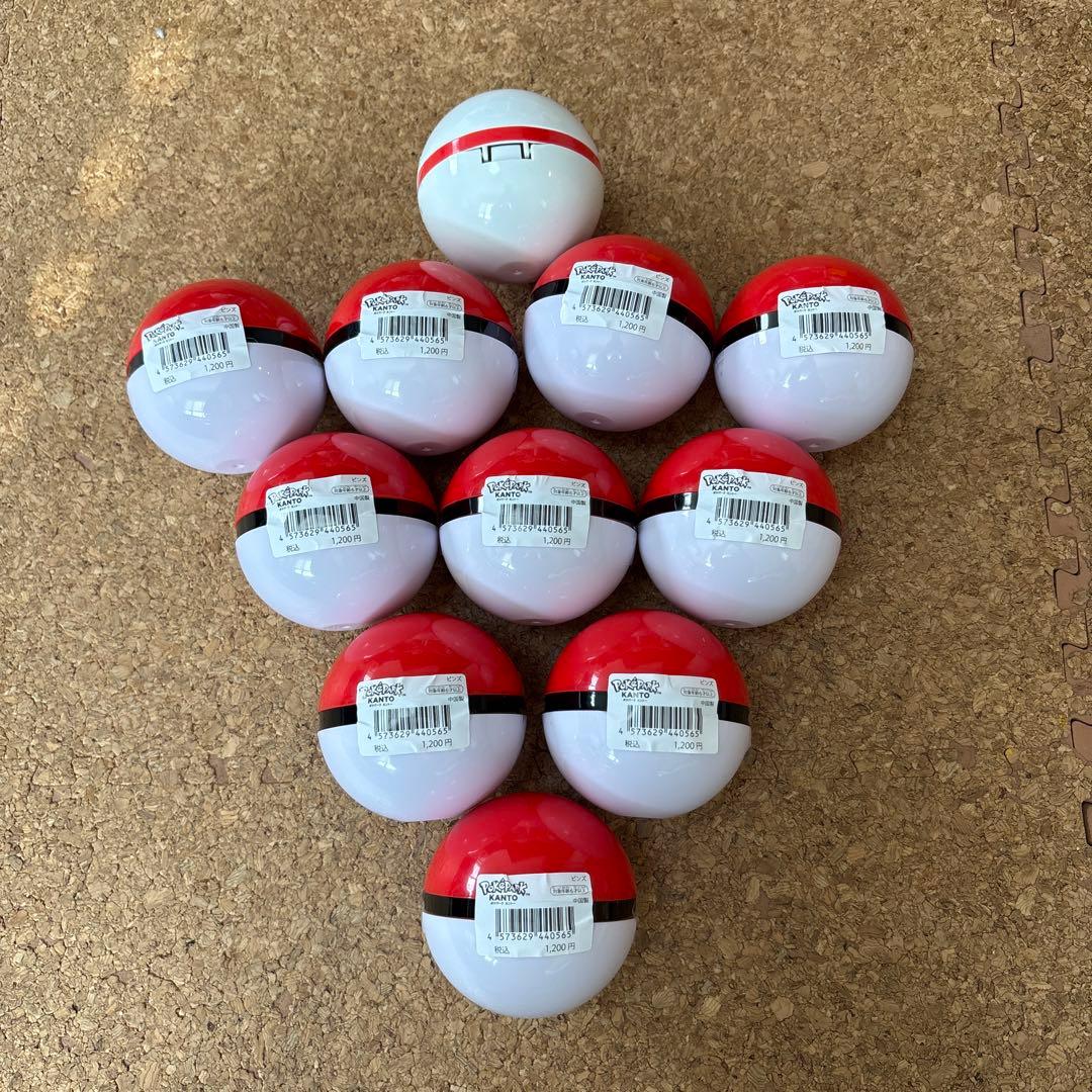 ポケパークカントー ピンバッチ未開封10個+プレミアボール ポケパーク