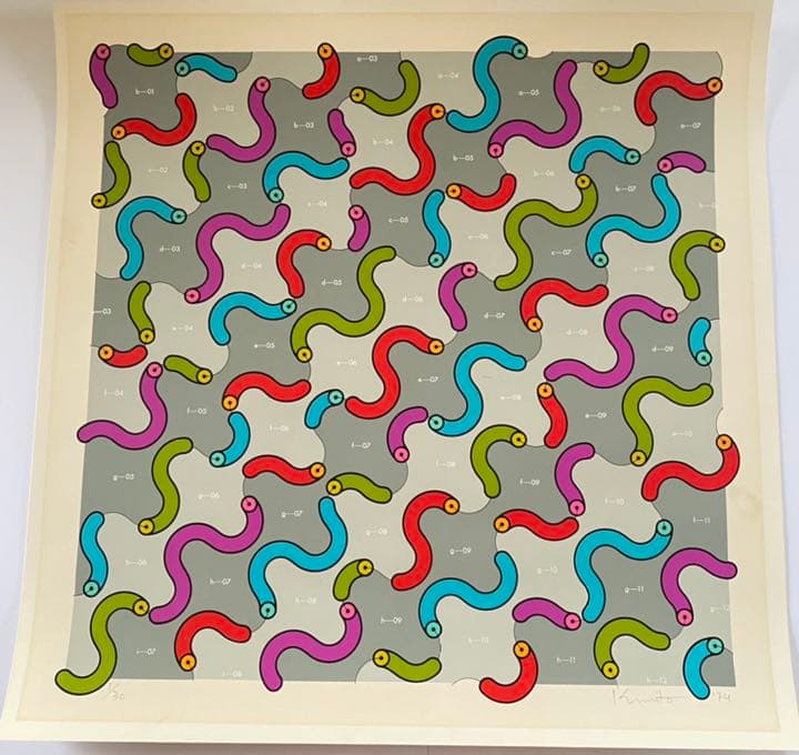 国東照幸 シルクスクリーン サインあり