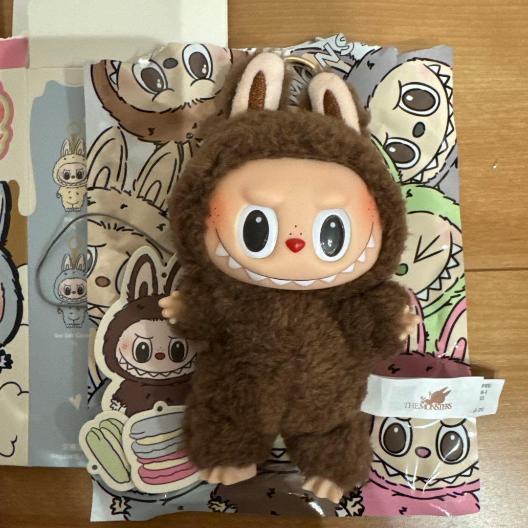 正規品 激レア マカロン ラブブLABUBU シークレット ブラウン 新品