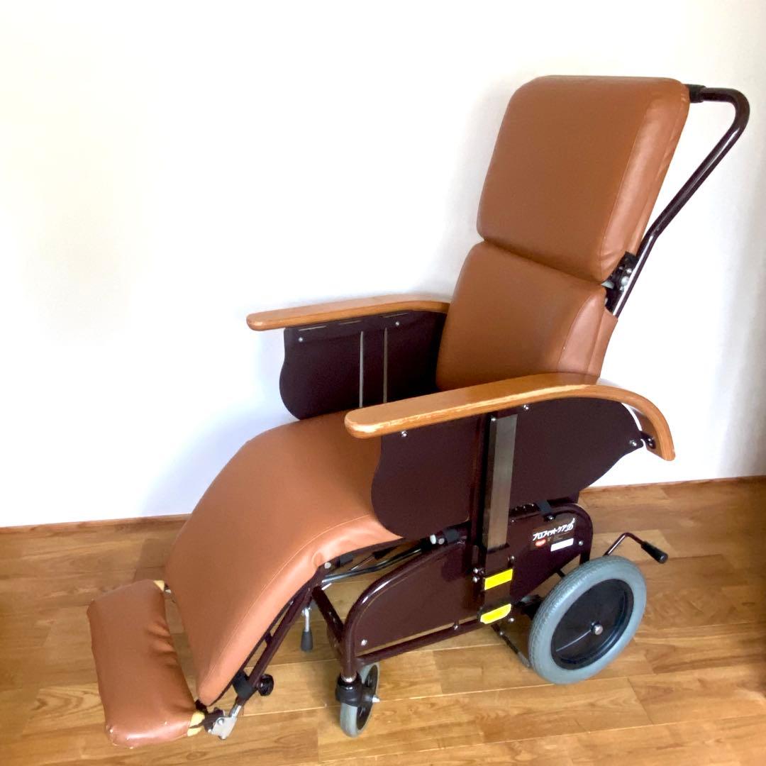 フルリクライニングキャリー FC-120 介護用 車椅子