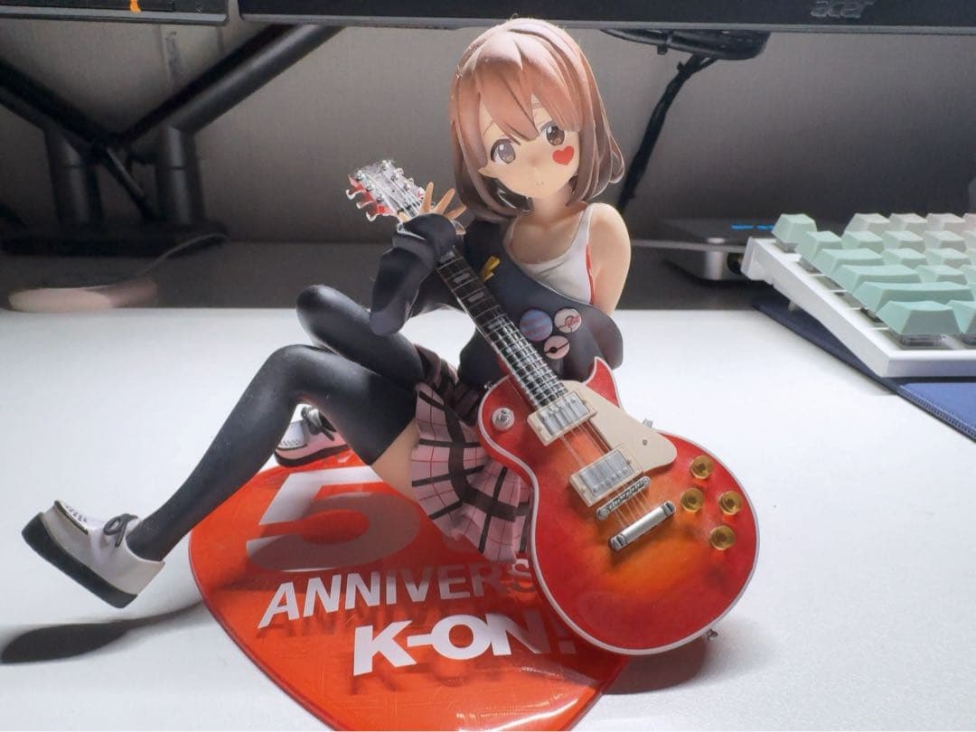 けいおん！K-ON！5TH Anniversary 平沢唯 限定 フィギュア