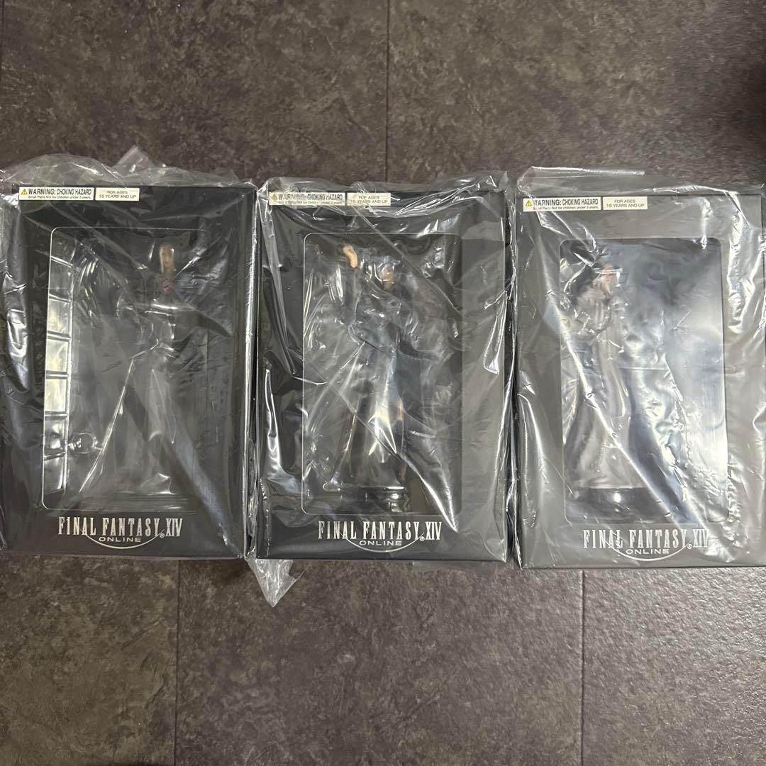 【未開封】FF14 エメトセルク　ヒュトロダエウス　ヴェーネス　フィギュアセット