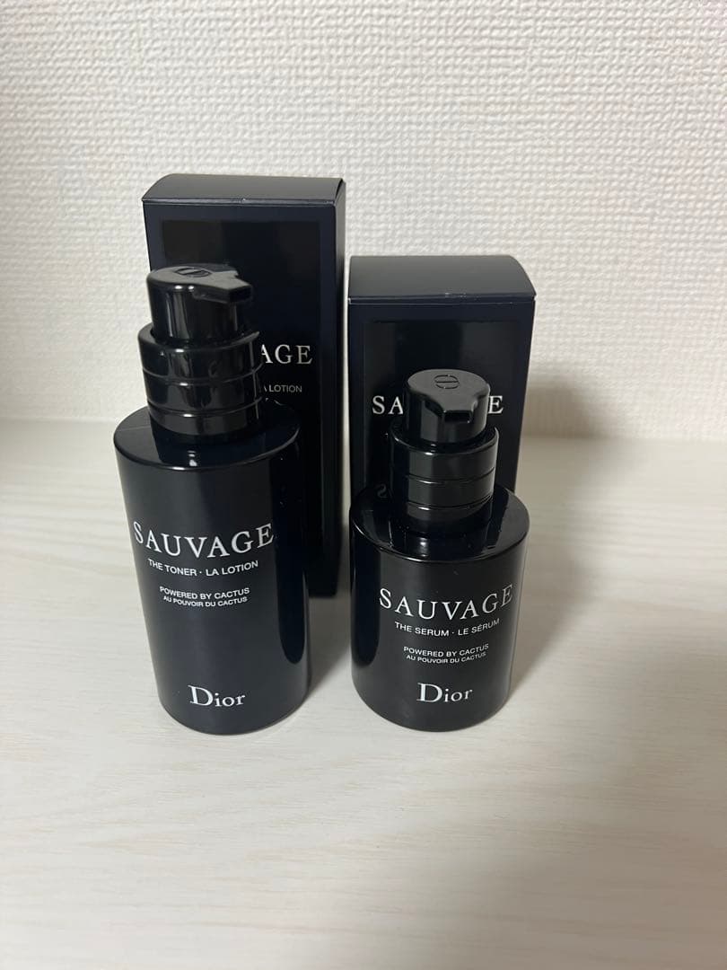 dior ソヴァージュ ローション セラム セット