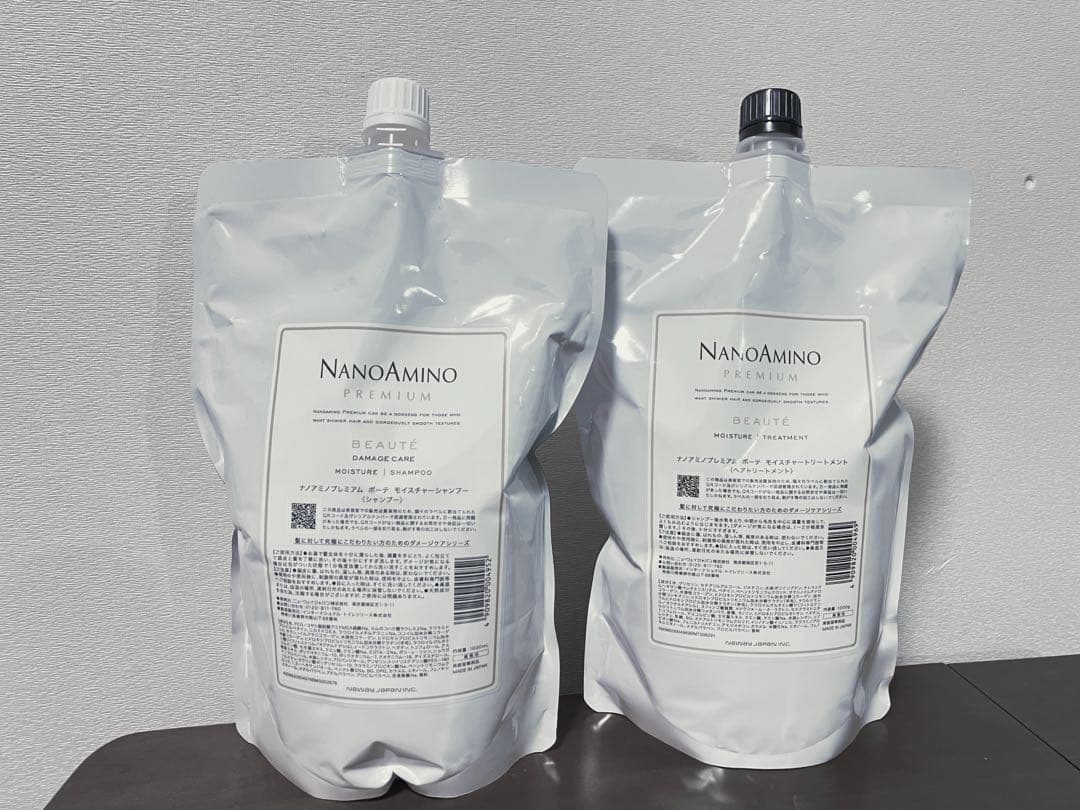 NANOAMIMO ナノアミノ PREMIUM シャンプー&トリートメント 1ℓ