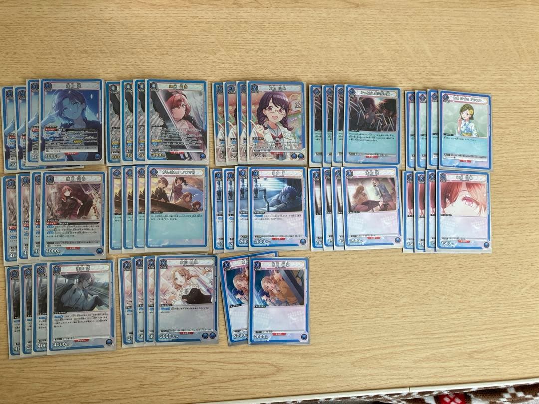 ユニオンアリーナ　スリーブ付き構築済みデッキ　アイドルマスター　青ノクチル