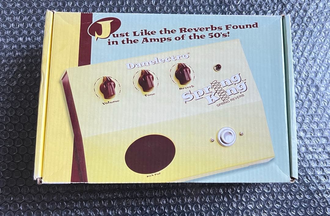 【完動品】DANELECTRO DSR-1エフェクタースプリングリバーブ 完動品】DANELECTRO DSR-1エフェクタースプリングリバーブ