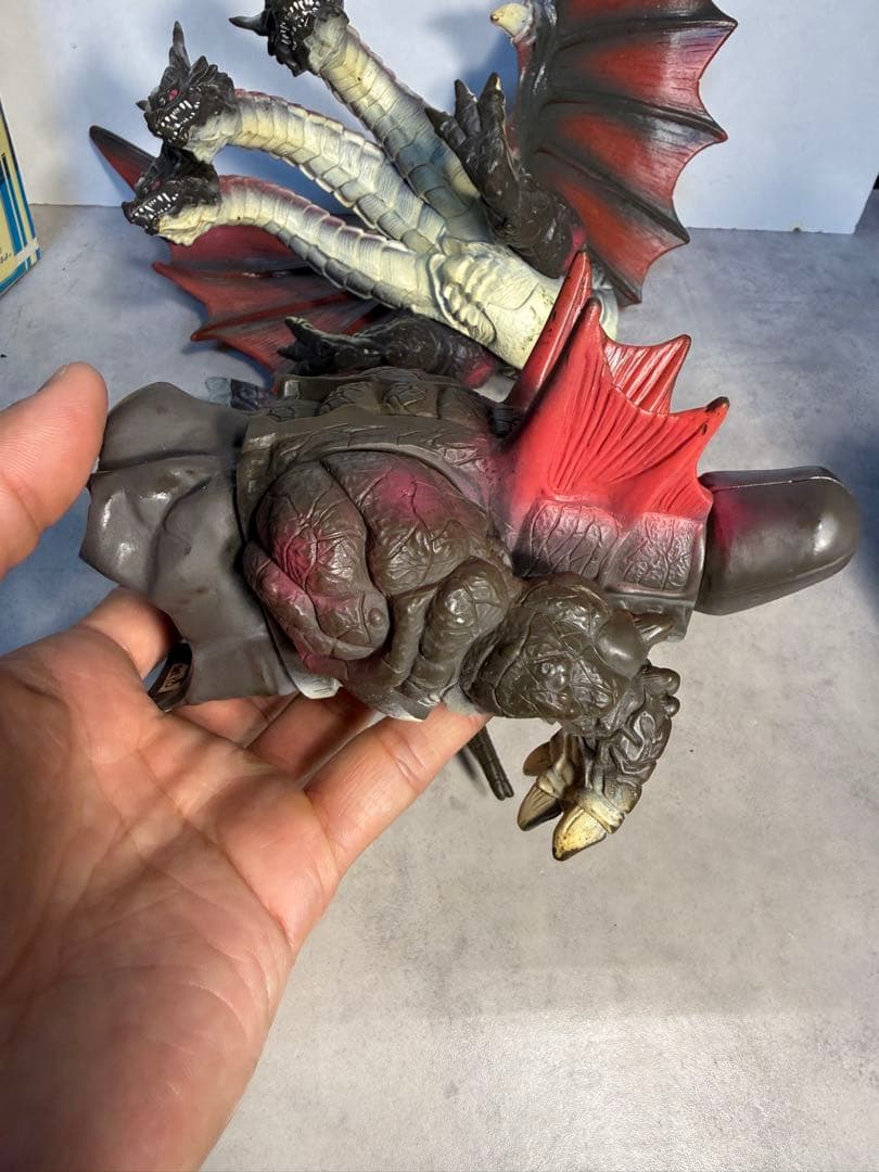 バンダイ 1996 デスギドラ ソフビ ゴジラ モスラ 大型 フィギュア 当時