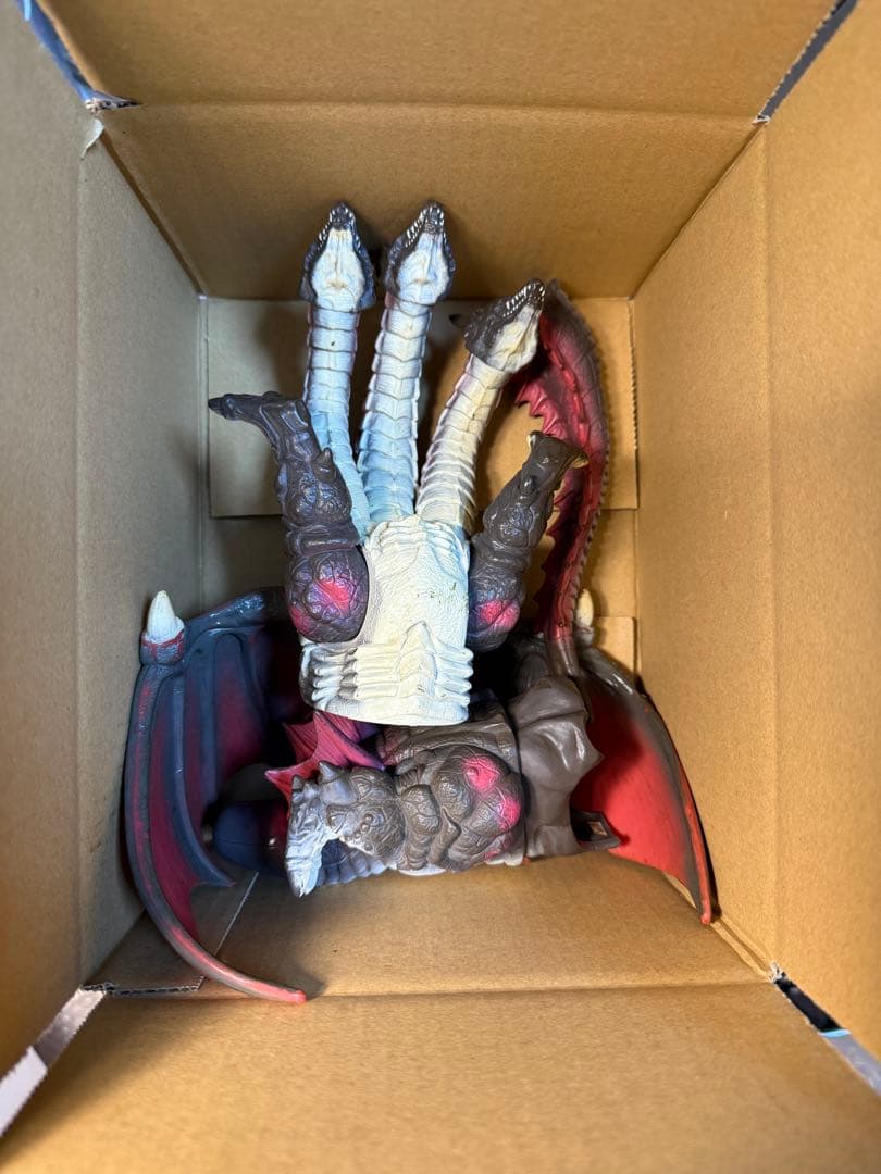 バンダイ 1996 デスギドラ ソフビ ゴジラ モスラ 大型 フィギュア 当時