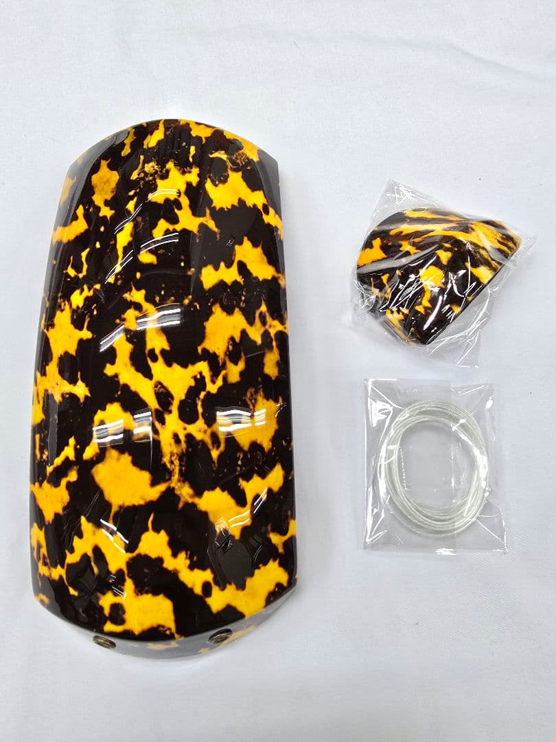 新品　津軽三味線の胴掛けセット　鼈甲調