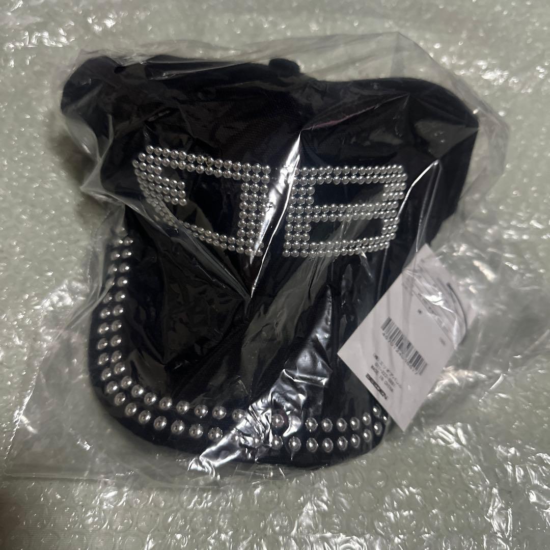 beeden bd studs damage cap キャップ ブラック