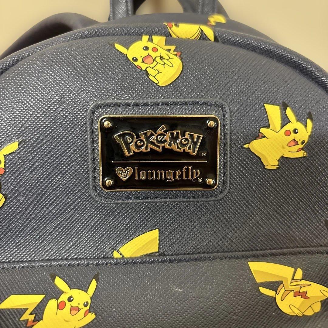 美品 Loungefly x ポケモン ピカチュウ リュック ラウンジフライ