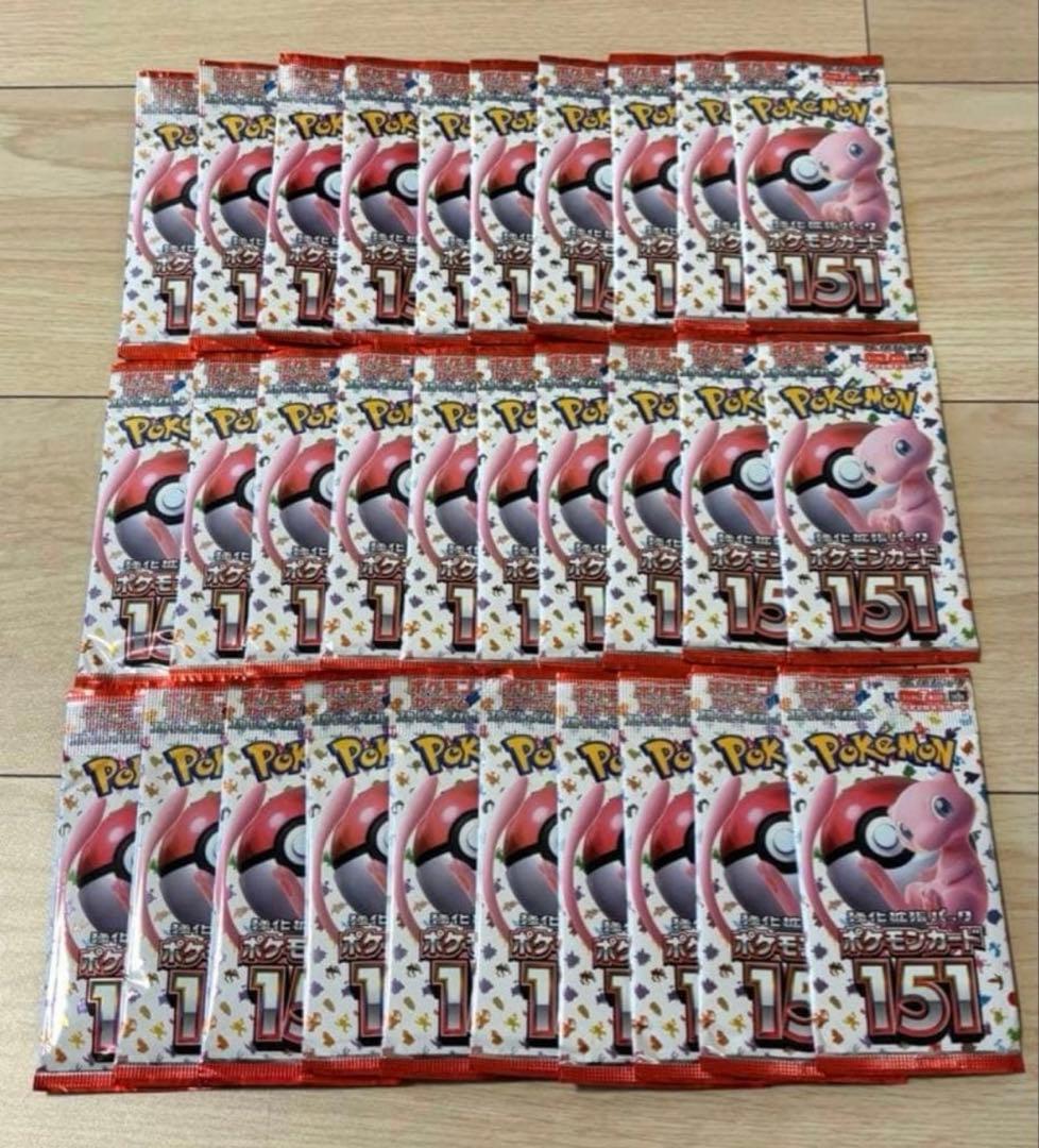 ポケモンカード　151　バラパック　30パック