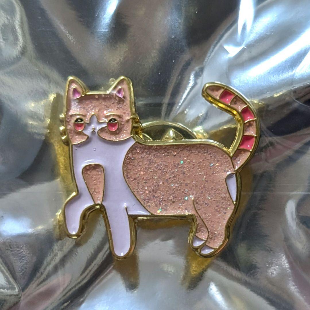 ずとまよスナネコ ガチャ ラメ入りピンズしょがスト ずっと真夜中で