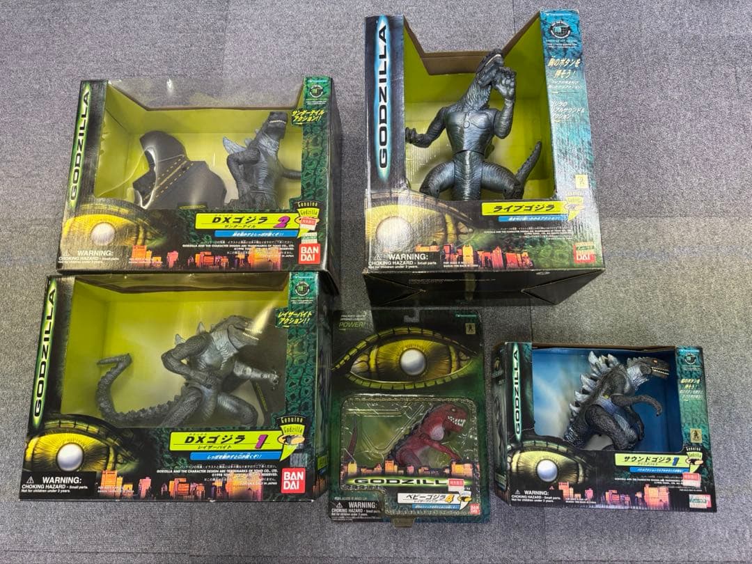 【GODZILLA】DXゴジラ　フィギュア　まとめ