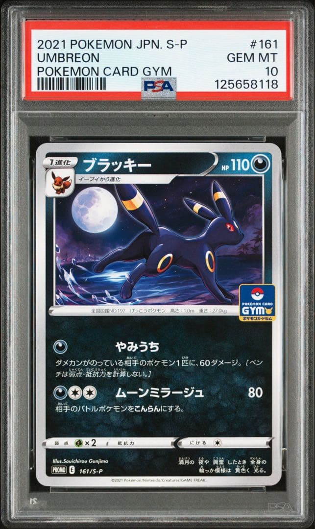 【PSA10】ブラッキー 161/S-P ジムプロモ 第5弾 ①