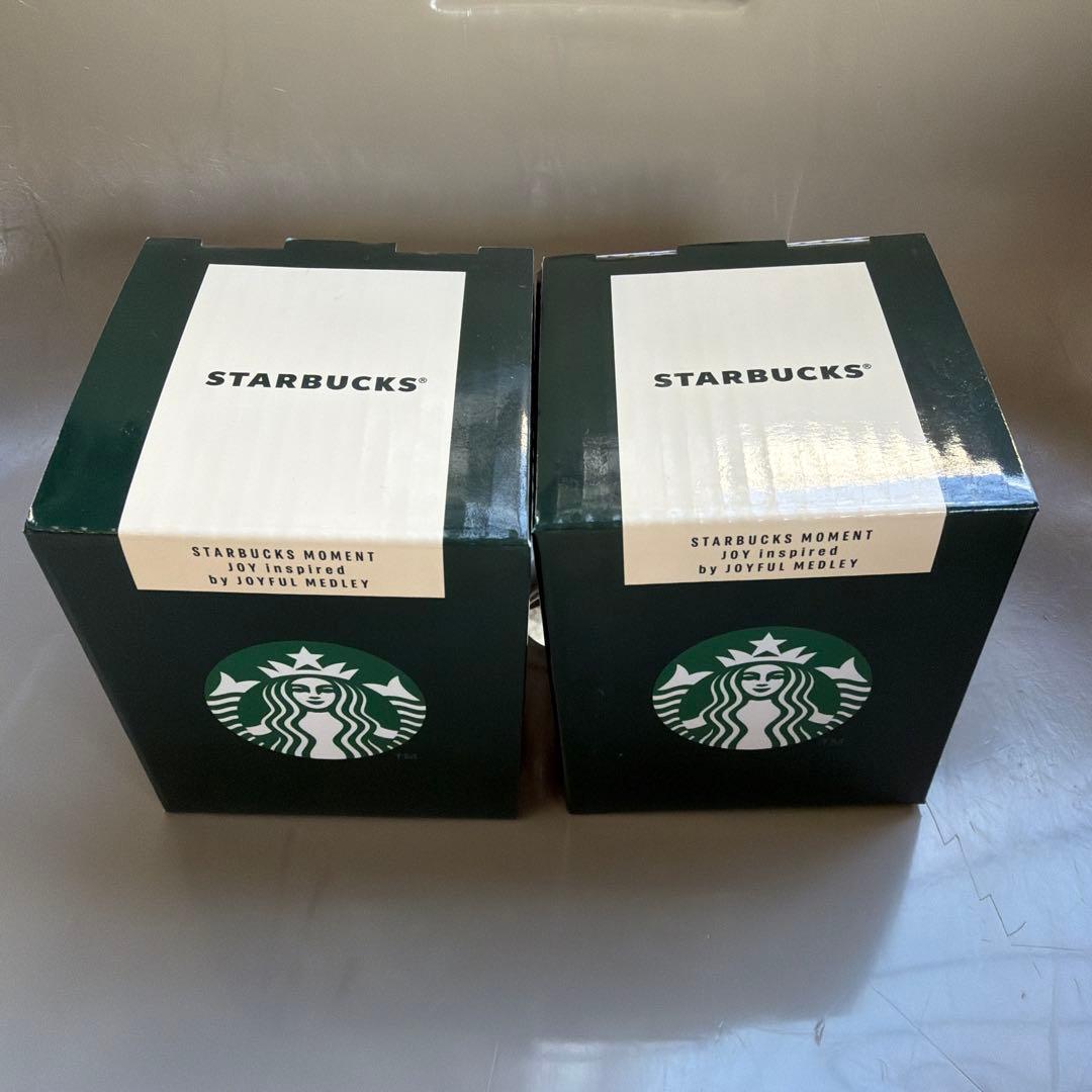 【箱未開封】値下げスタバ ジョイフルメドレー キャンドル 2個