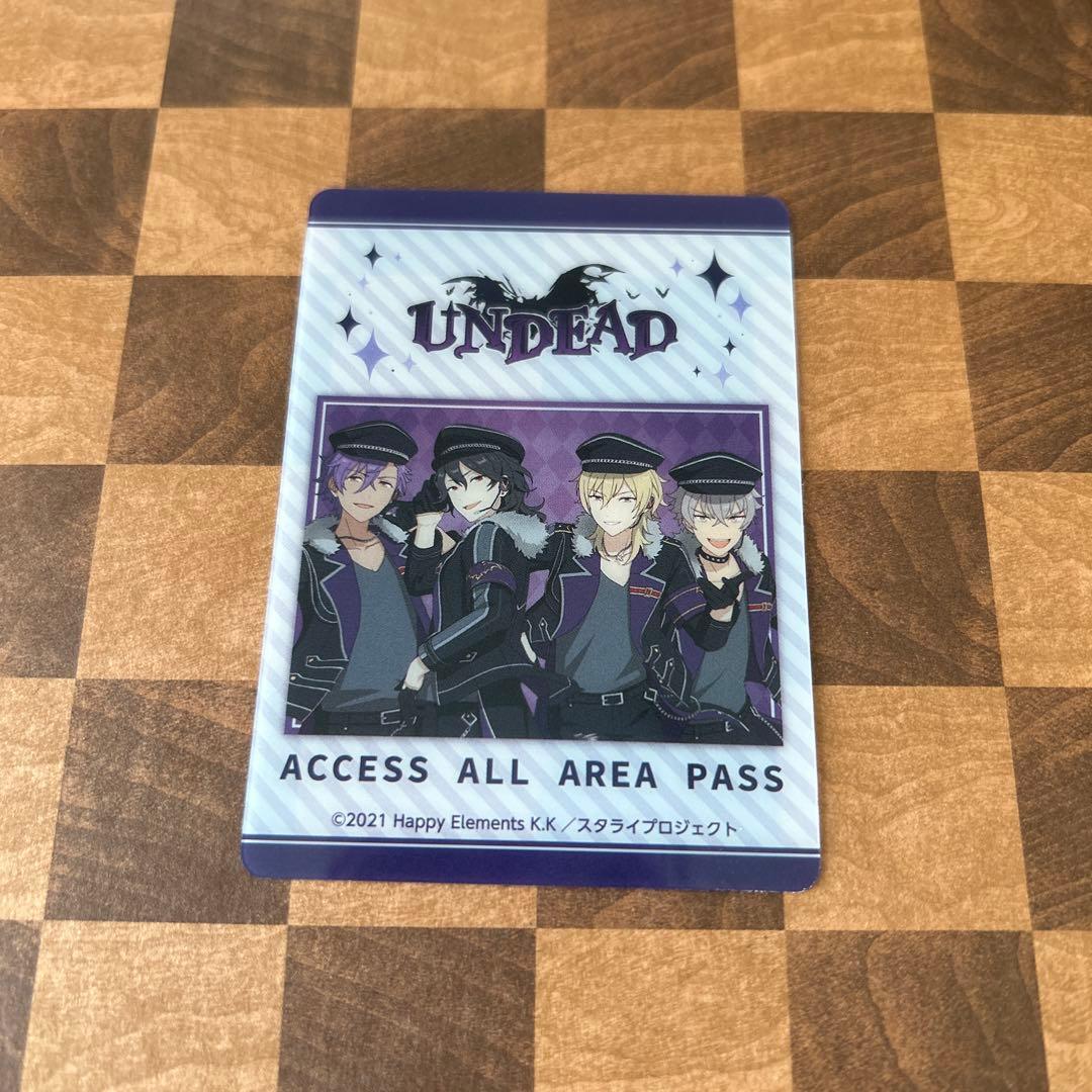 あんスタ DREAM LIVEくじ D賞クリアフォトカード【UNDEAD】 - メルカリ