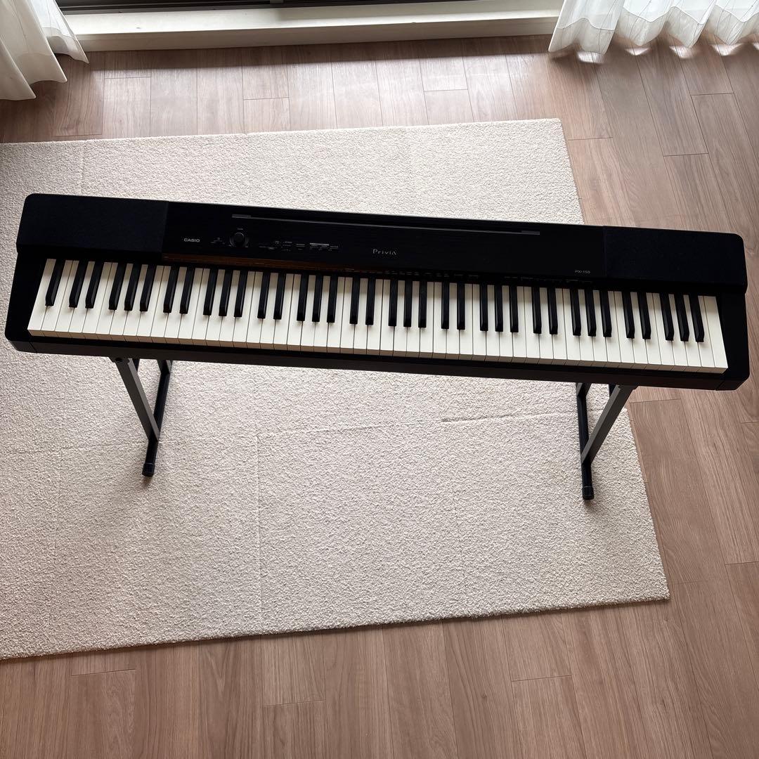 【引き取り限定】CASIO privia px-150 電子ピアノ スタンド付き