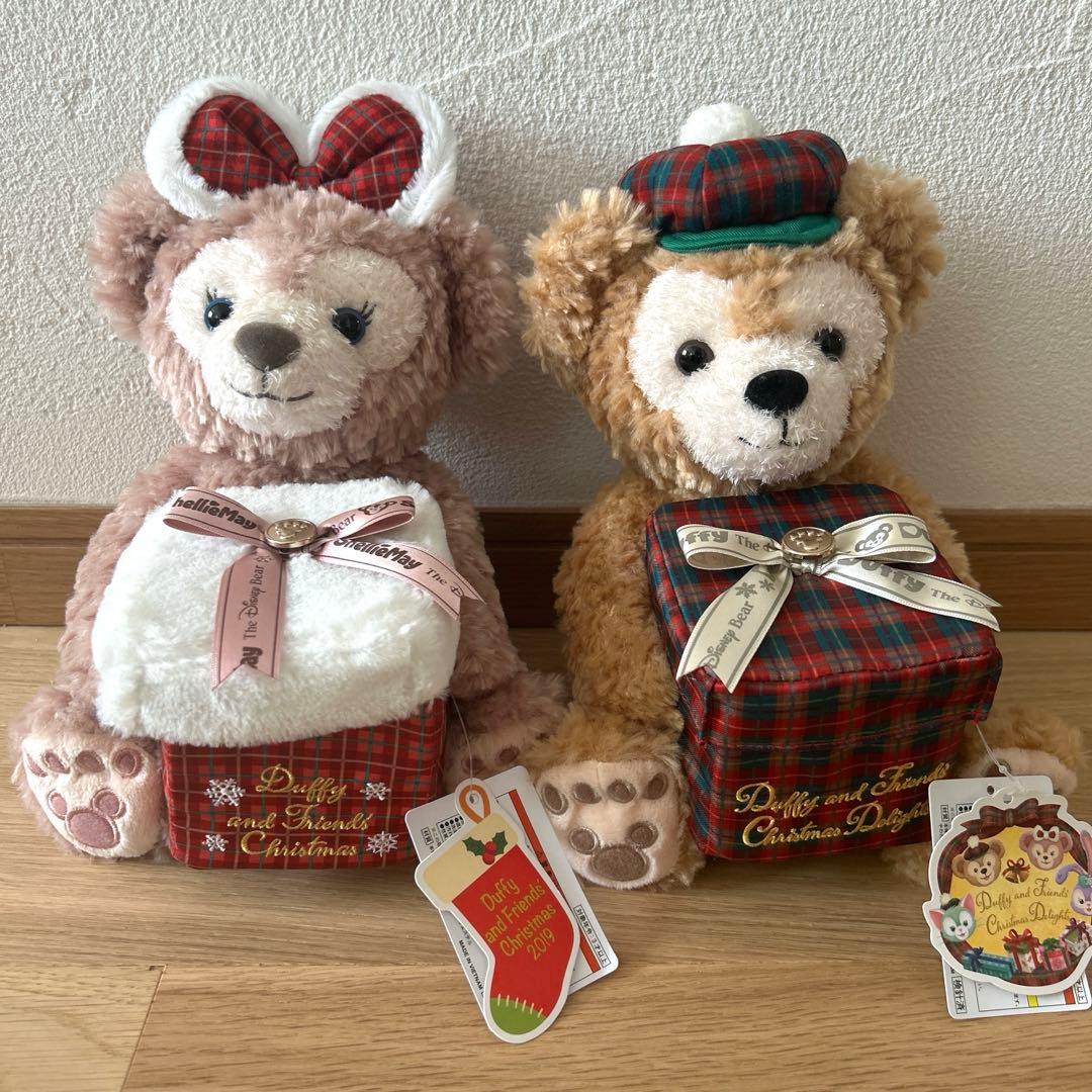 タグ付き新品未使用　クリスマスボックス　シェリーメイ　ダッフィー プレゼントボックスを持ったシェリーメイ！東京ディズニーシー