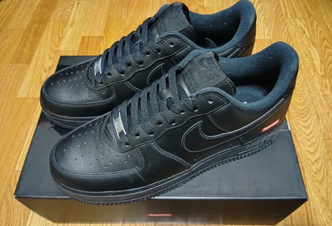 SUPREME シュプリーム NIKE AIR FORCE 1 エアフォースワン コーティング済み シュプリーム x エアフォースワン Supreme x Nike
