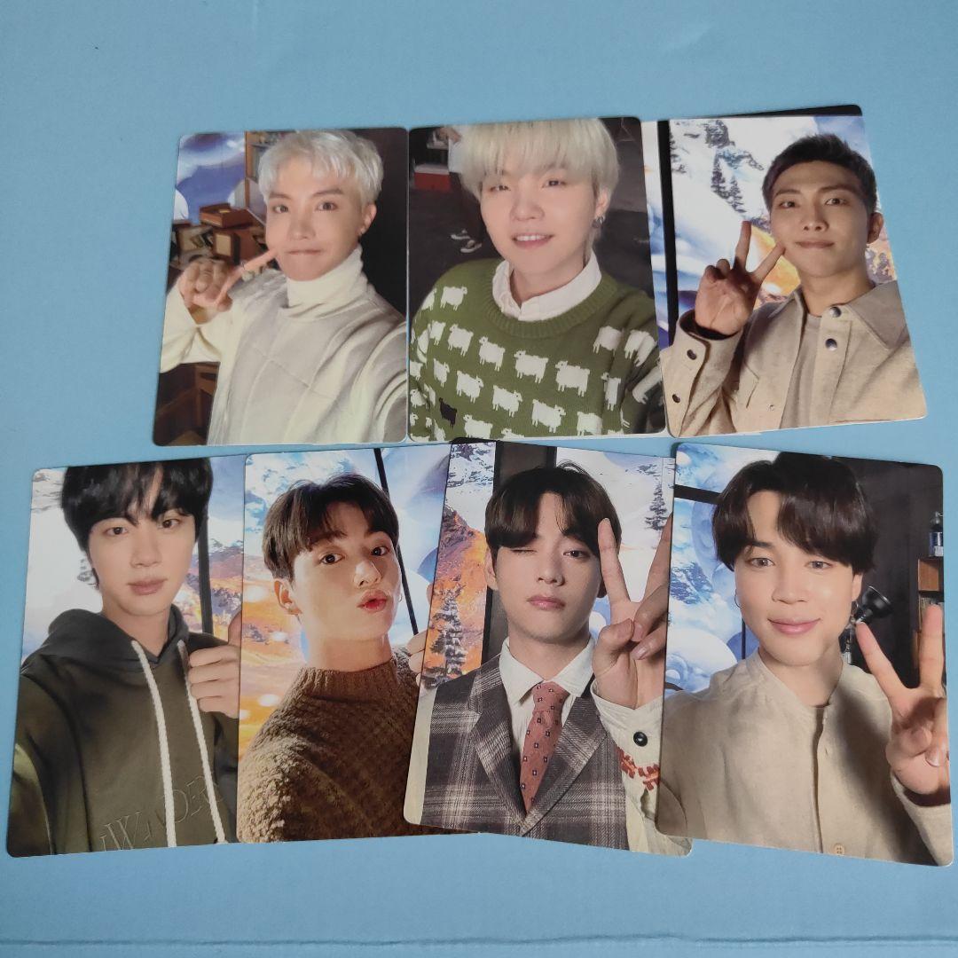 BTSフォリデーコレクション フォトカード7枚セット ミニフォト - メルカリ