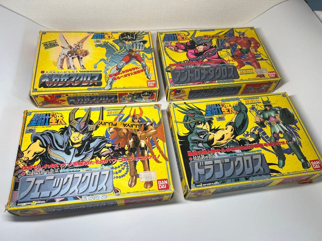 聖闘士星矢セイントクロスシリーズ 4体セット