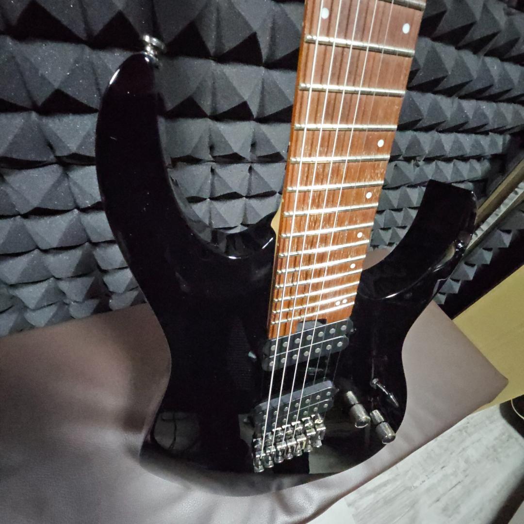 ル*ナ様 Ibanez (アイバニーズ) RGMS7-BK 7弦ギター ファンド - メルカリ