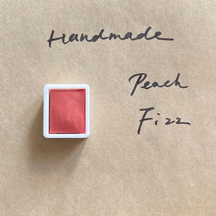 自家製絵の具　Peach Fizz