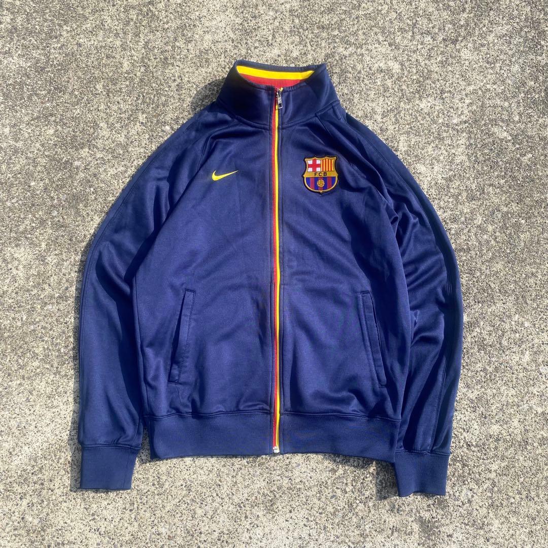 Nike ナイキ スウッシュ刺繍 ジャージ トラックジャケット バルセロナ
