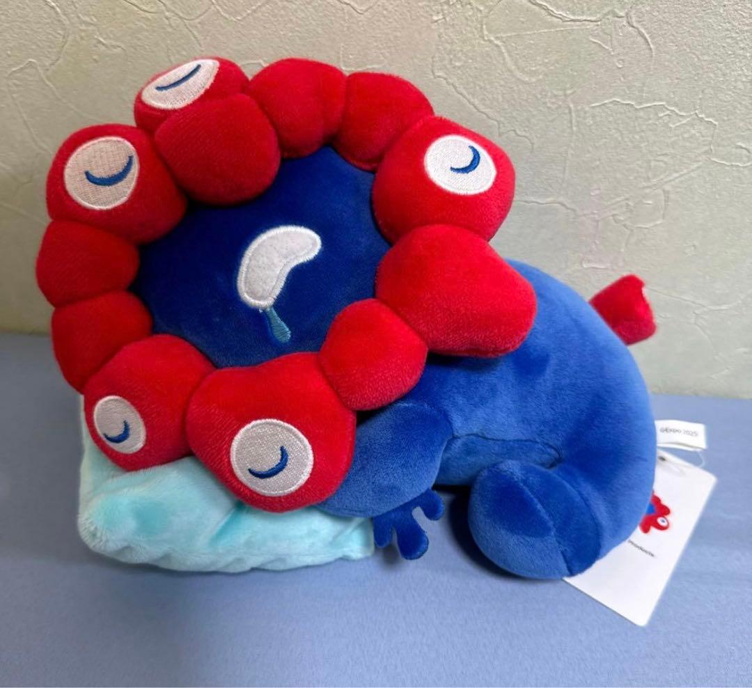 おやすみミャクミャク 関西万博 EXPO2025 ぬいぐるみ 万博 ミャクミャク