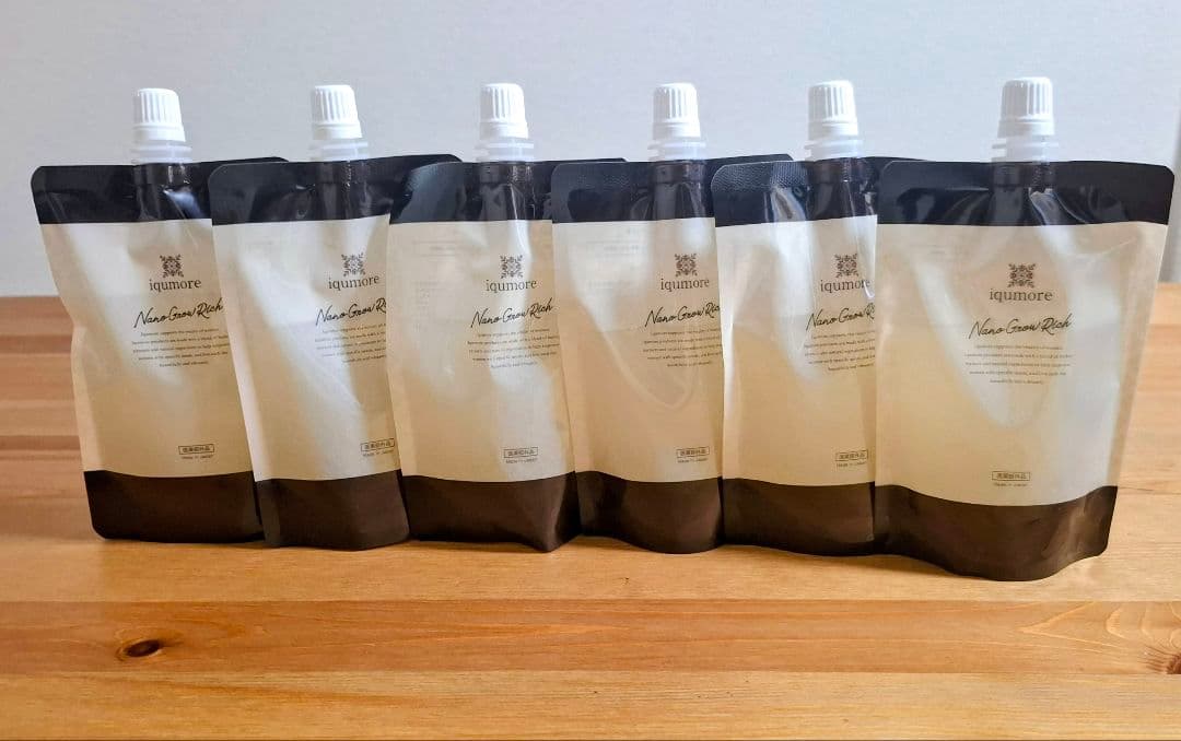 イクモアナノグロウリッチ　iqumore 6個セット