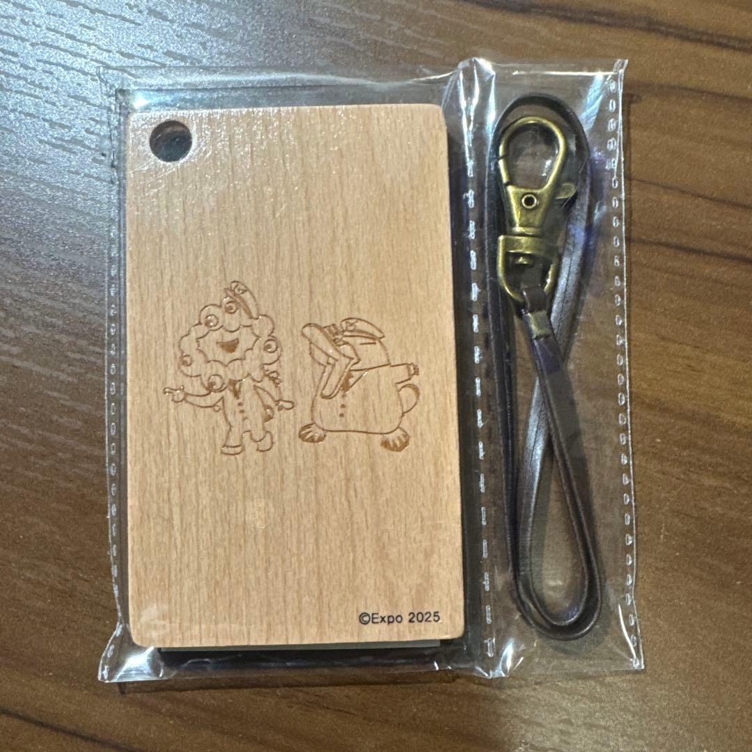 EXPO2025 オリジナル木製パスケースB ICOCAカード無し - メルカリ