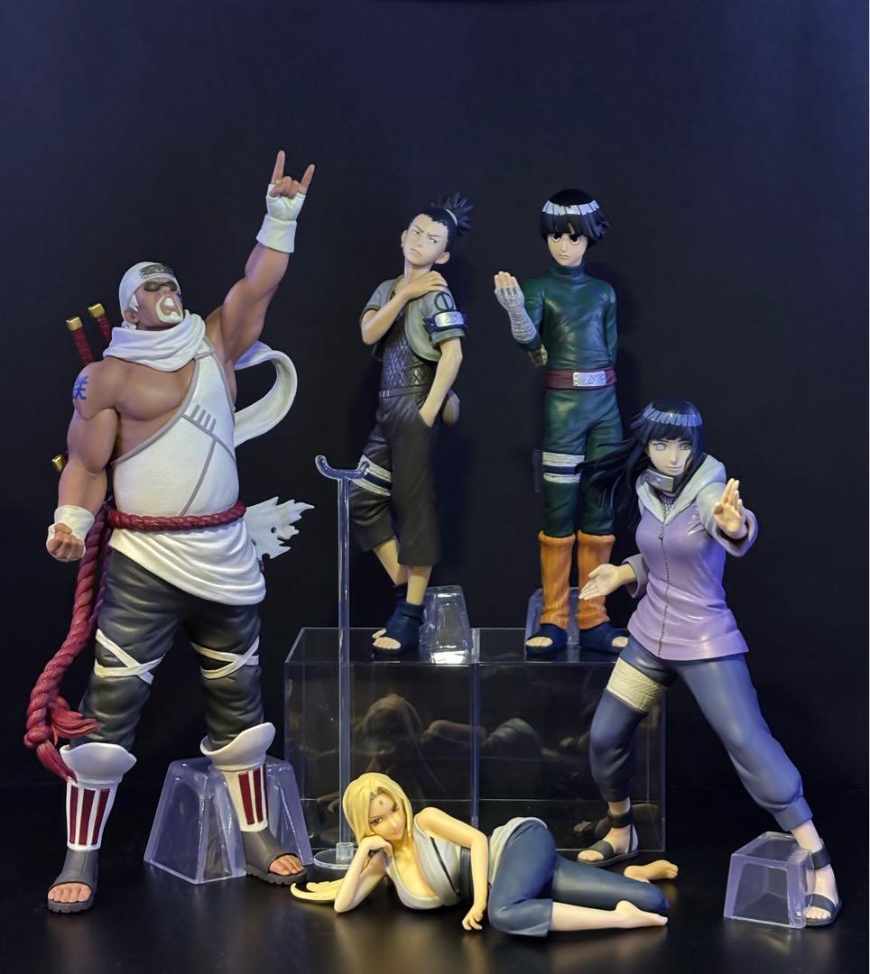 一番くじナルトフィギュア ロック・リー シカマル ヒナタ キラービー 綱手