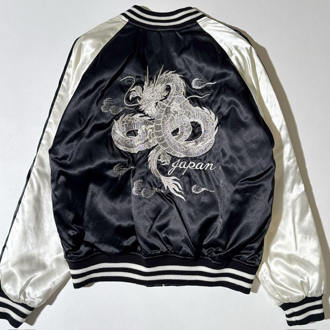 柏木由紀着用モデル 星姫 ドラゴン刺繍 スカジャン マジすか学園 S