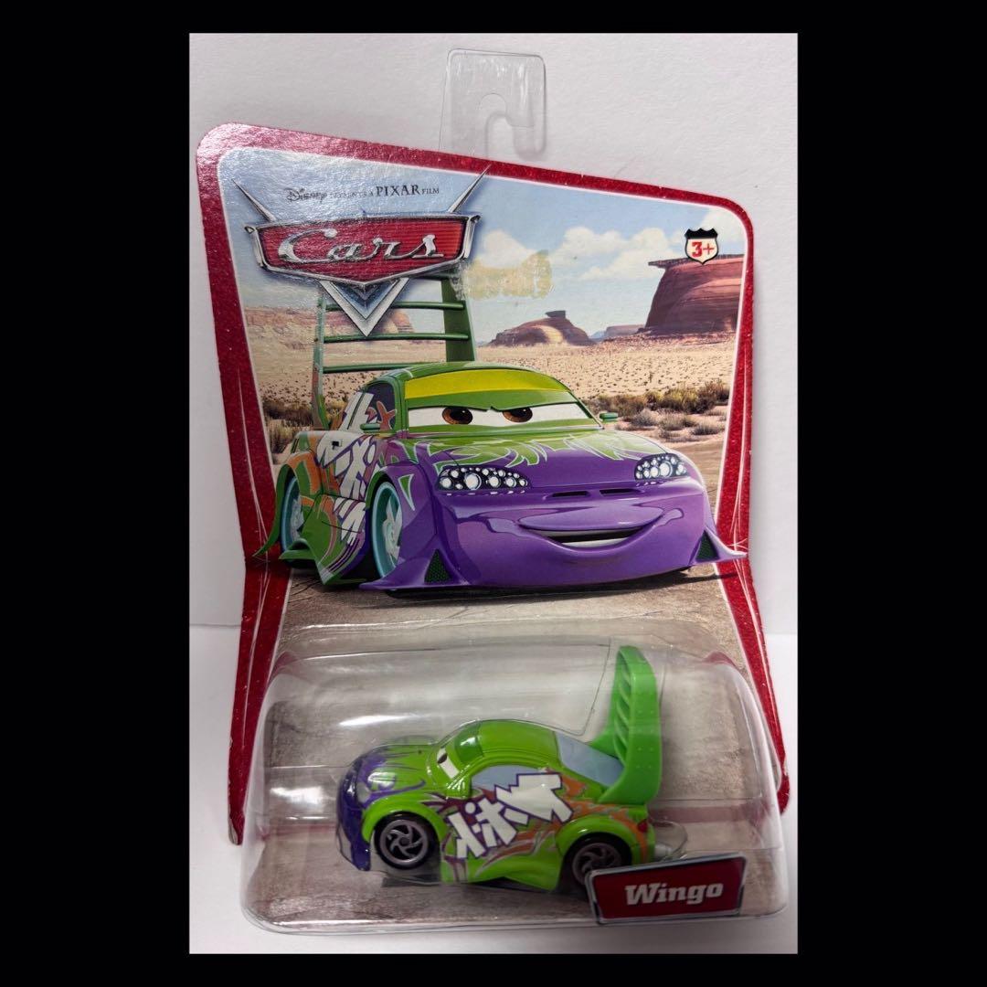 【新品】【未使用】カーズ ウィンゴ 砂漠カード初期 エラー版 ミニカー 希少