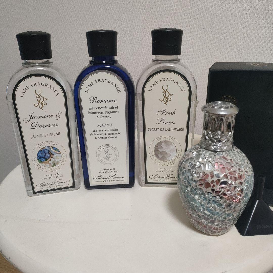 アロマフレグランスセット（ジャスミン&プルーン、ロマンス、フレッシュリネン）