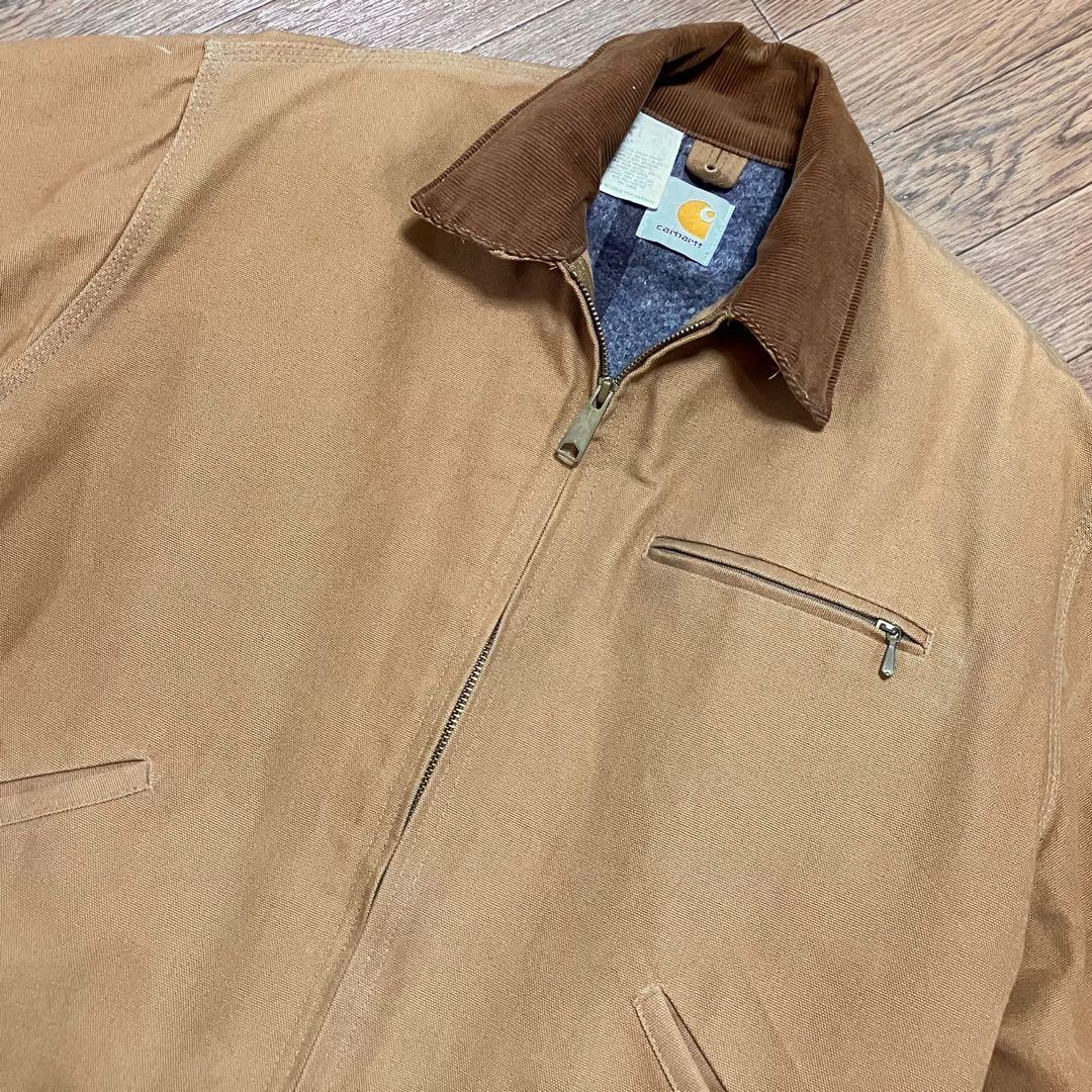 80s カーハート デトロイトジャケット M 星タグ carhartt 未洗い