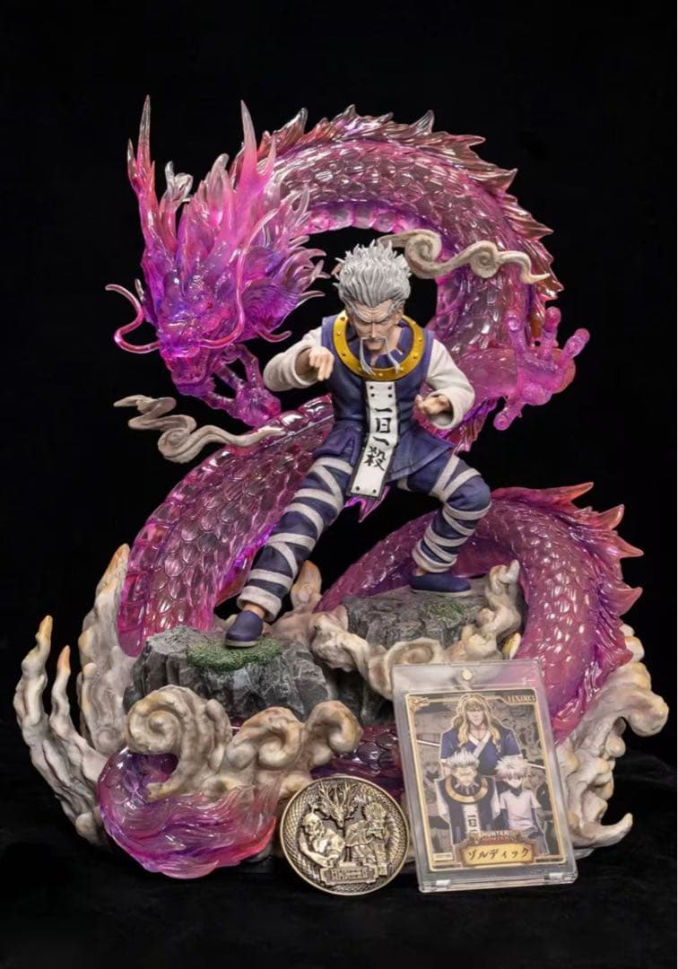 hunter×hunter ゼノ ゾルディック ガレージキット ガレキスタチュー hunter×hunter ゼノ ゾルディック ガレージキット ガレキスタチュー