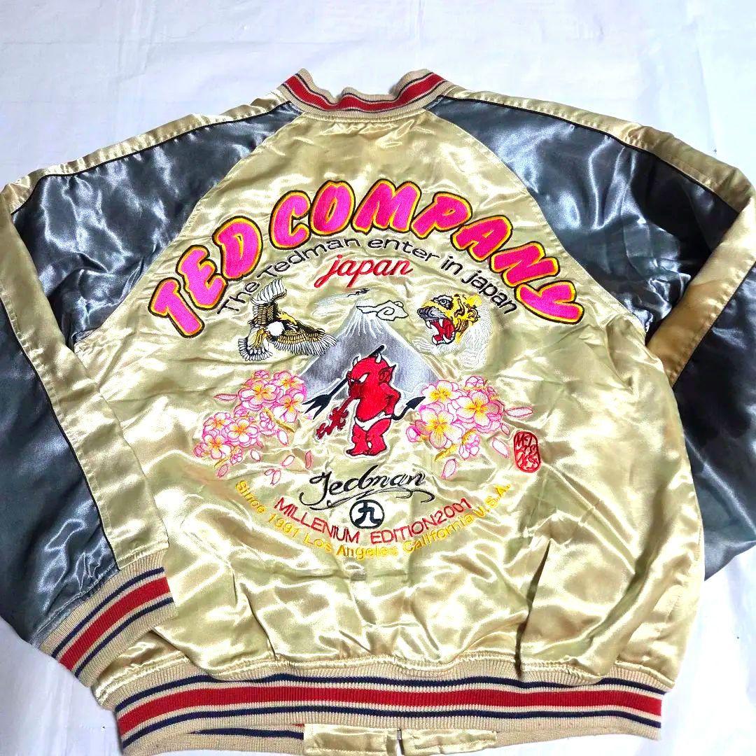 希少美品TED COMPANYミレニアムエディション2001 スカジャンLサイズ 楽天市場】テッドマン スカジャン 中古の通販