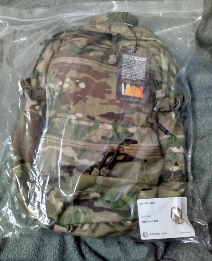 実物Crye AVS 1000バックパック