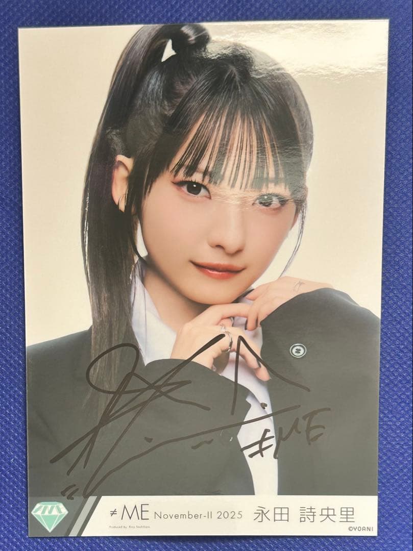 ノイミー 永田詩央里 生写真 ヨリ直筆 排他的ファイター