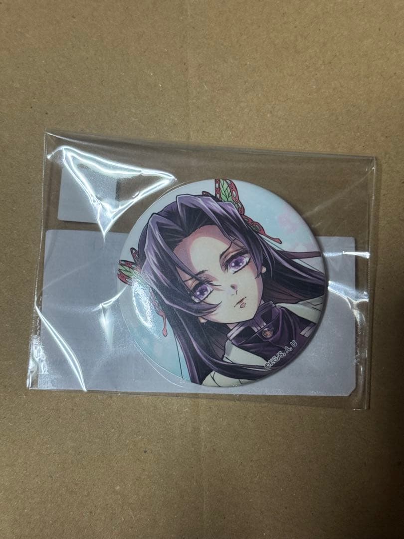 鬼滅の刃 「繋ぐ」 WEBSHOPくじ F賞 缶バッジ カナエ - メルカリ