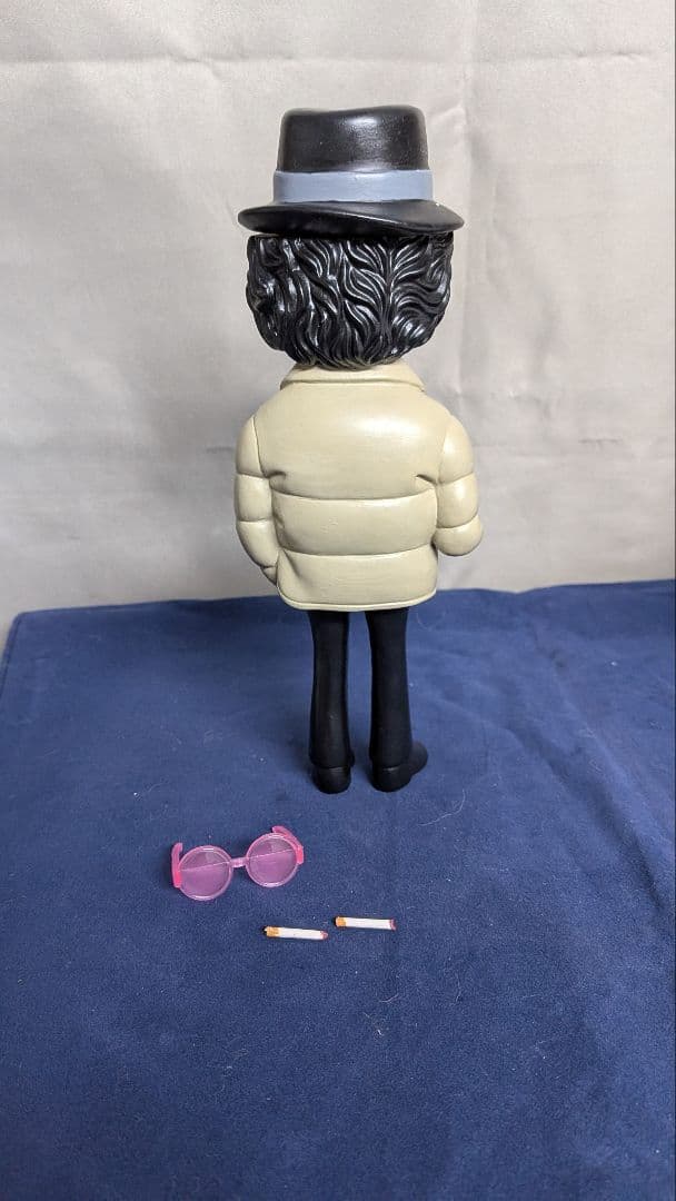 松田優作 ソフビ フィギュア 探偵物語 工藤ちゃん サングラス付 塗装