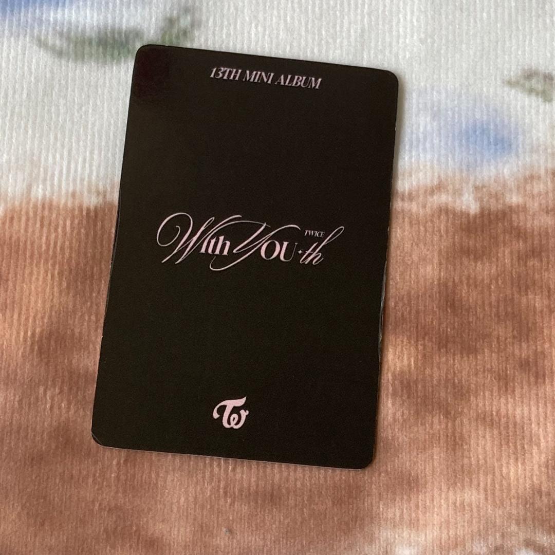 ミナ TWICE 事前収録 With YOU-th サノク トレカ - メルカリ