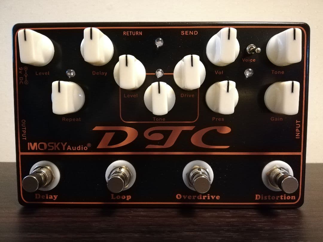 Mosky DTC マルチエフェクター　ディストーション　オーバードライブ Amazon | Moskyaudio DTC マルチエフェクトプロセッサ 多機能ペダル